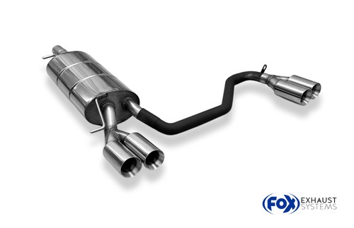 Fox endschalldämpfer für - fox, vw